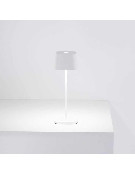 Zafferano Ofelia Pro Tischlampe Weiß