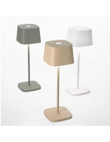 Zafferano Ofelia Pro Tischlampe Weiß