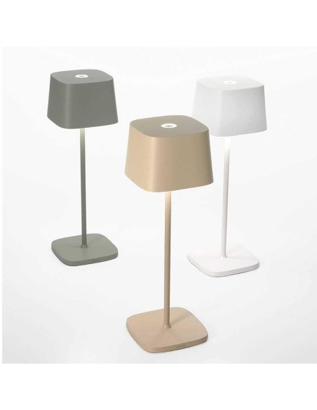 Zafferano Ofelia Pro Tischlampe Weiß