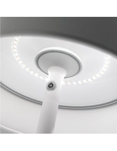 Zafferano Poldina Pro XXL Floor / Table Lamp White 2