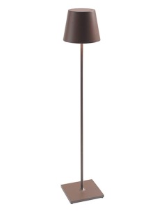Zafferano Poldina Pro XXL Floor / Table Lamp Corten