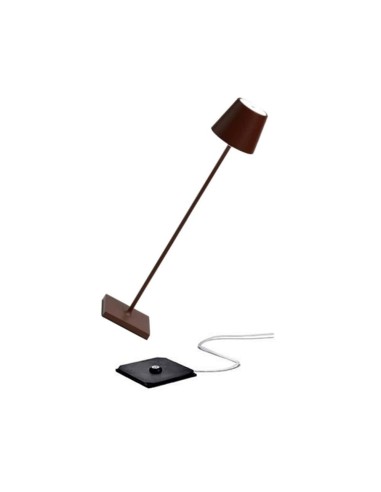 Zafferano Poldina Pro XXL Steh/Tischlampe Corten