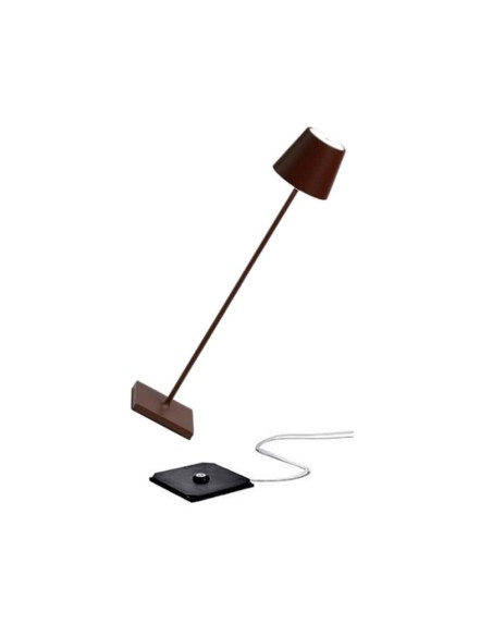Zafferano Poldina Pro XXL Floor / Table Lamp Corten