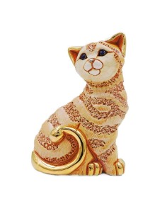 Rote Katze Keramikskulptur De Rosa Rinconada 