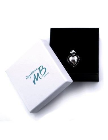 Sterling Silver Holy Heart Ring 
