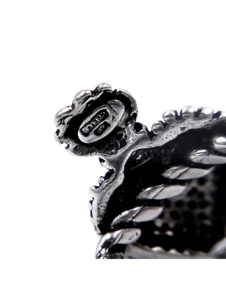 Anello Sacro Cuore in Argento 925 