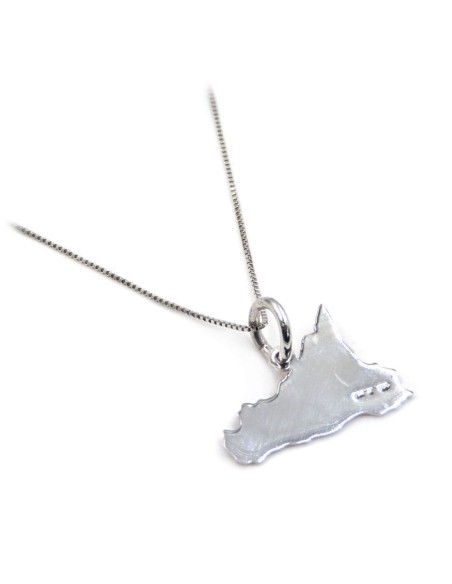 Customizable Sicily Pendant Necklace 