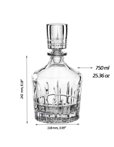 Spiegelau Whisky Decanter 0,75 L Perfect Serve Collection 