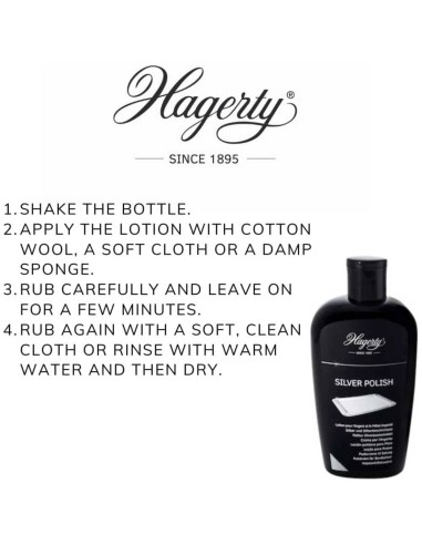 Hagerty Silver Polish Crema per Pulire l'Argento