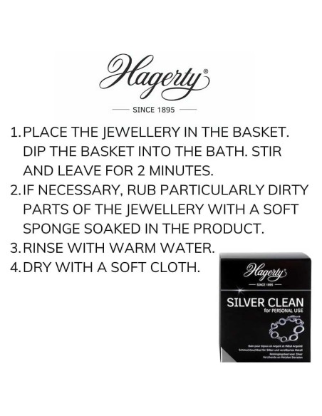 Hagerty Silver Clean Bath for Silver Jewelry