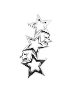 Silver Stars Christmas Decoration for Entrance Door
