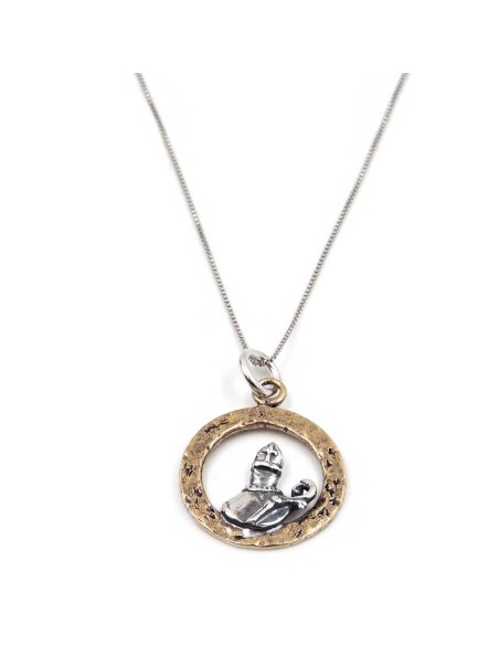 Saint Gennaro Sterling Silver Necklace