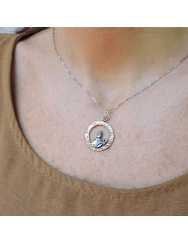 Saint Gennaro Sterling Silver Necklace