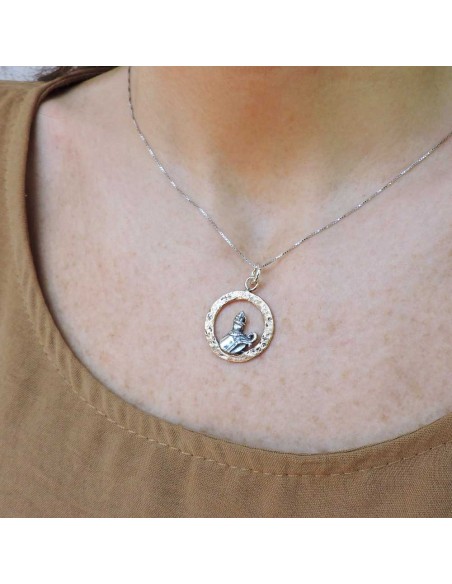 Saint Gennaro Sterling Silver Necklace