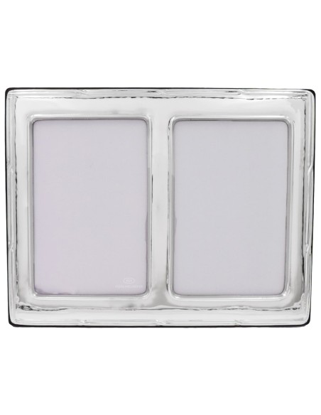 Portafoto per 2 Fotografie 10x15 cm Cornice in Argento Sterling 925 