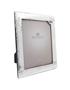 25th Anniversary Hammered 925 Sterling Silver Picture...