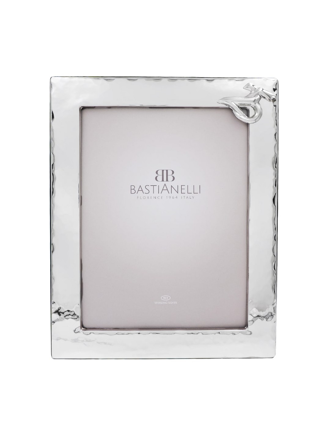 Heidelberg Cornice Portafoto Argento Placcato – 15x20 Cm (Esterna 21x26 Cm) – Elegante Retro In Velluto, Verticale/Orizzontale