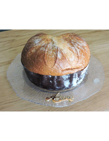 Piatto per Dolci in Vetro con Scritta Auguri in...