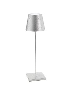 Poldina Pro Lampada da Tavolo LED Dimmerabile - Argento
