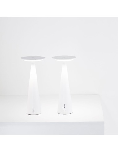 Zafferano Dama Pro Table Lamp White