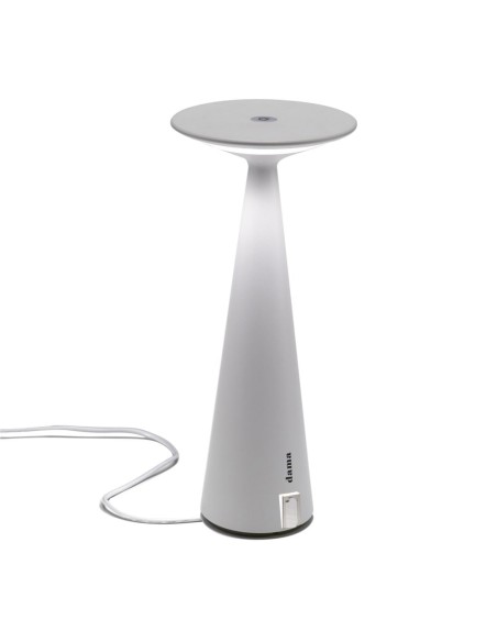 Dama Pro Lampada da Tavolo LED Dimmerabile - Bianco