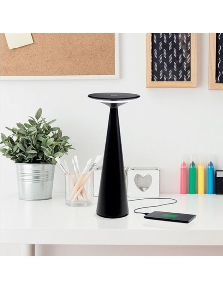Dama Pro Lampada da Tavolo LED Dimmerabile - Nero
