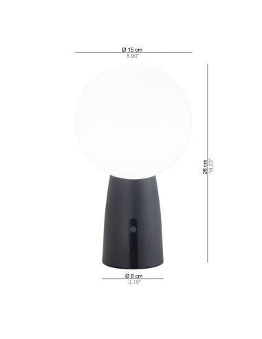 Olimpia Pro Lampada da Tavolo LED Dimmerabile -...
