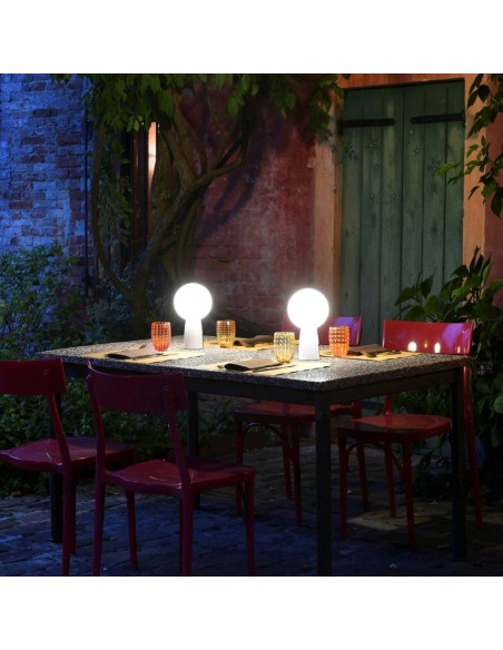 Olimpia Pro Lampada da Tavolo LED Dimmerabile - Nero