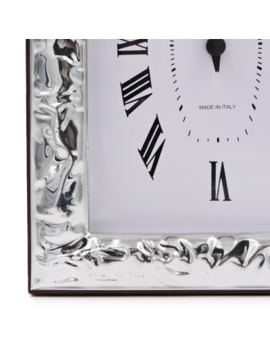 Glossy Creased Effect Table Clock