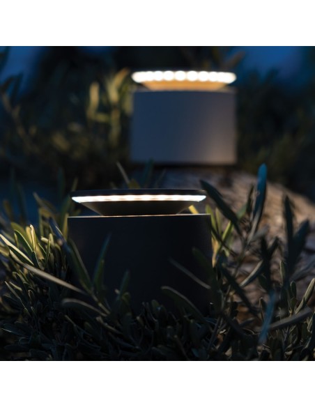 Zafferano Push-Up Dark Grey Table Lamp
