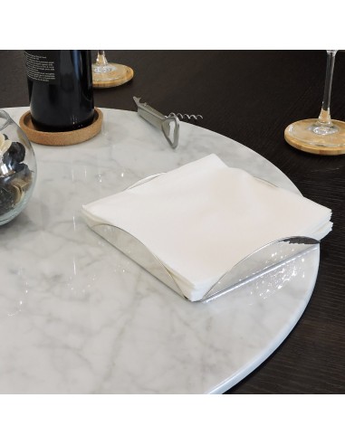 Hammered Sterling Silver Square Napkin Holder