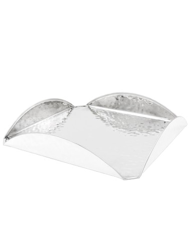 Quadratischer Serviettenhalter aus Gehämmertem...