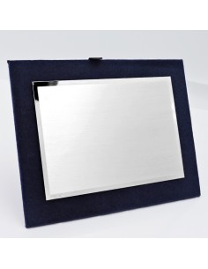 3,5 x 5 in Customizable Satin 925 Sterling Silver Plaque... 2