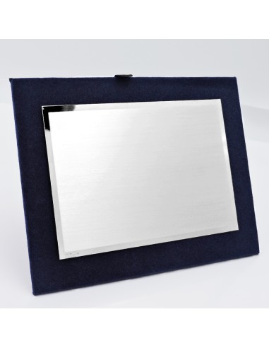 3,5 x 5 in Customizable Satin 925 Sterling...
