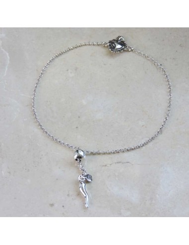 925 Sterling Silver Holy Heart Bracelet with...