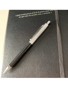925 Sterling Silver Black Ballpoint Pen 2
