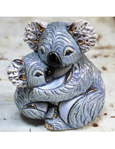 Koala mit Jungem Keramikskulptur De Rosa Rinconada 2