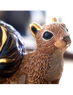 Eichhörnchen Keramikskulptur De Rosa Rinconada 2