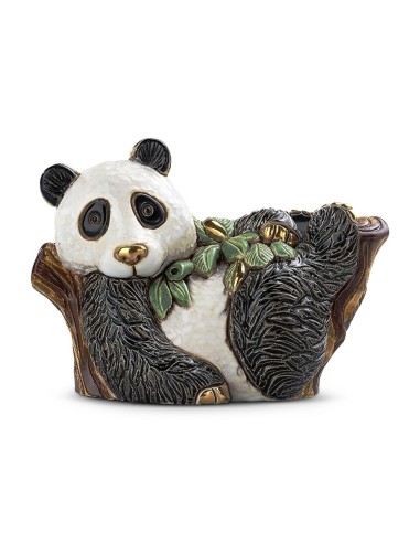 Panda Keramikskulptur De Rosa Rinconada