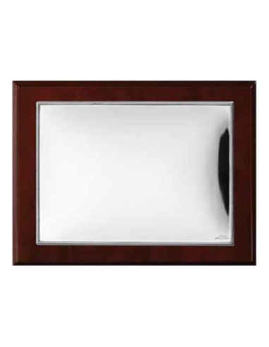 PVD Silver Plaque Customizable with Engraving