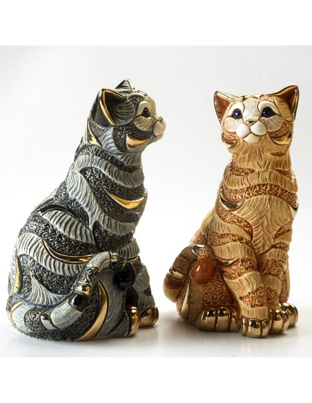 Rote Katze Keramikskulptur De Rosa Rinconada 