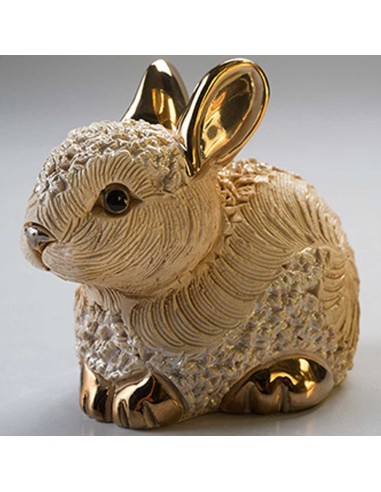 Coniglio Scultura in Ceramica De Rosa Rinconada