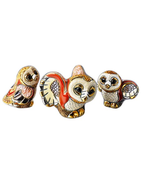 Ceramic Sculpture Baby Owl 