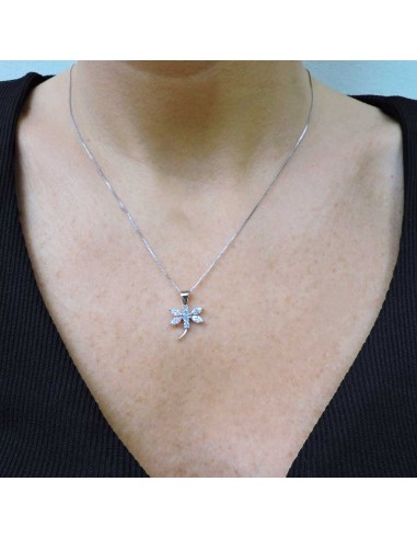 Libellen-Halskette aus 925er-Sterlingsilber mit...