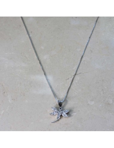 925 Sterling Silver Dragonfly Necklace with...