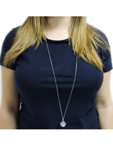 Bracciale Catena Donna in Argento 925 Rodiato...