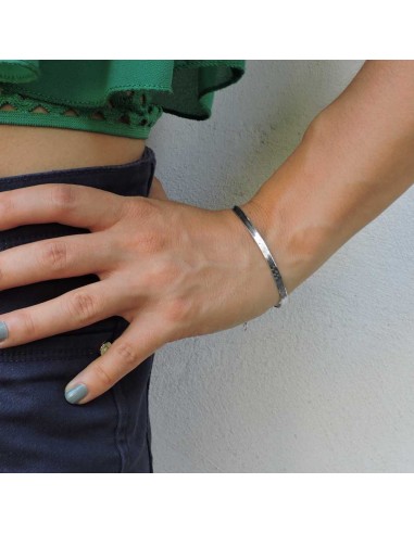 Bracciale Snake Piattina in Argento Sterling...