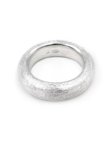 925er Sterlingsilber Ring mit Seideneffekt
