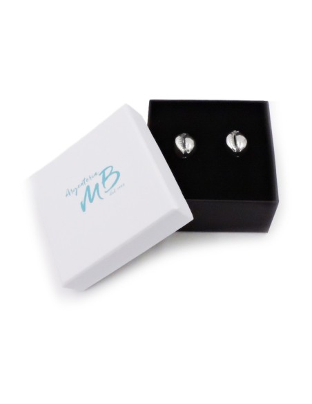 Orecchini Fiore in Argento 925 Con Zirconi Bianchi By Taitù