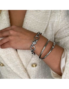 Industrial Chain Bracelet in Massive 925 Sterling Silver 2